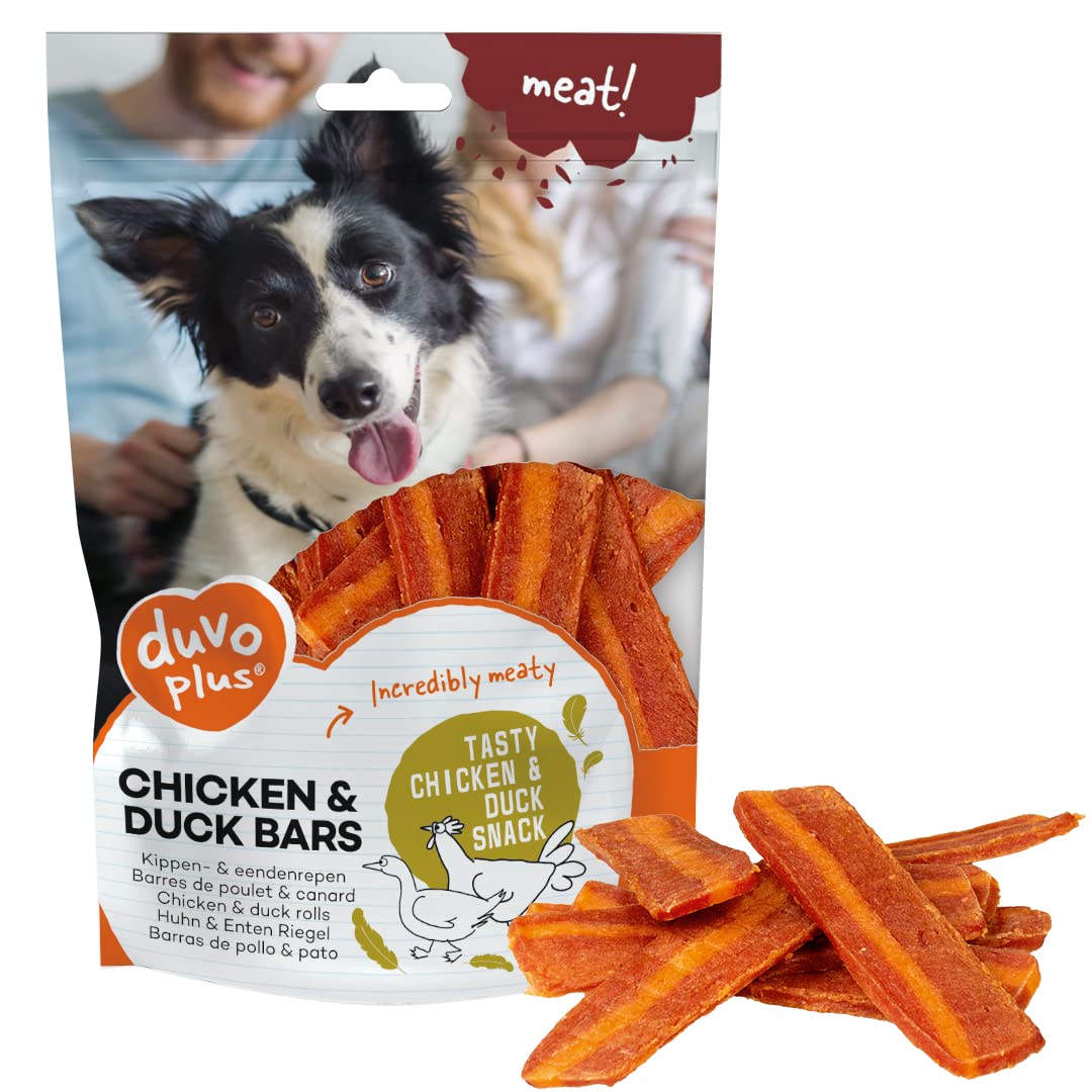 duvoplusDuvo+ Meat! Chicken & Duck Bars 100g - 9 Pcs