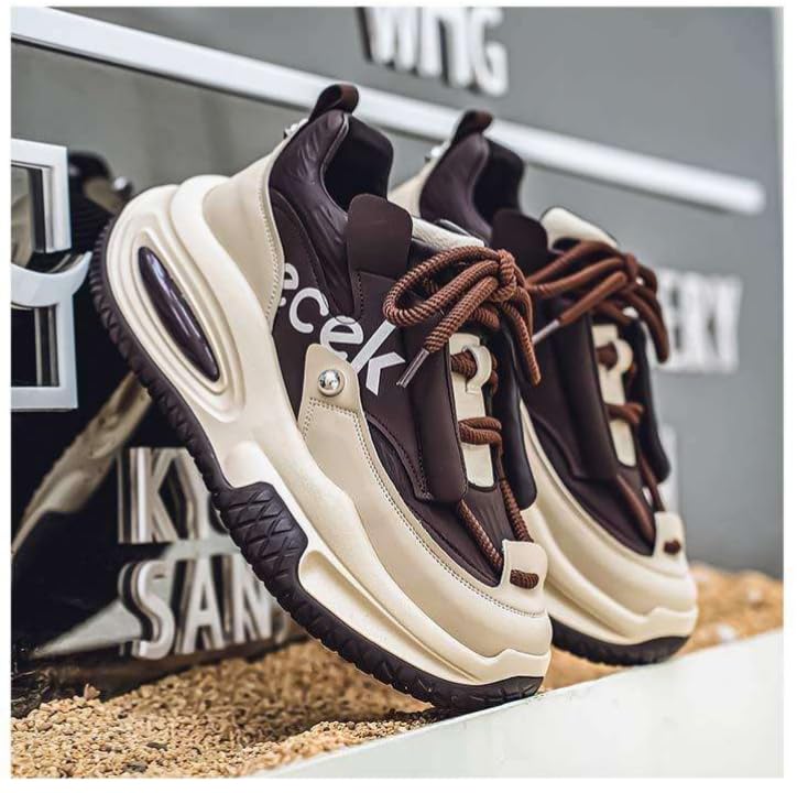 Image of Men's Casual Sneaker Shoes Synthetic Soft Cushioned Insole Extra Grip Anti Skid Comfortable Lightweight Durable for Gym, Workout, Walking & Everyday