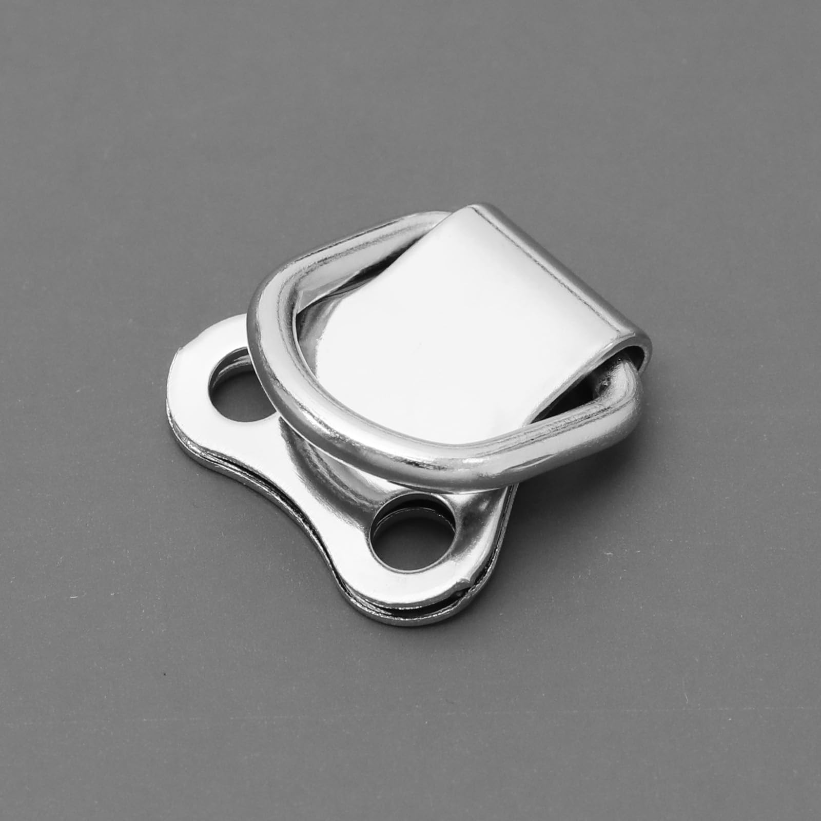 Shiyou-50 Pcs Crochet De Suspension Pour Cadre Photo Double Trou Avec Vis Support Mural Argent 3 5x2 2cm