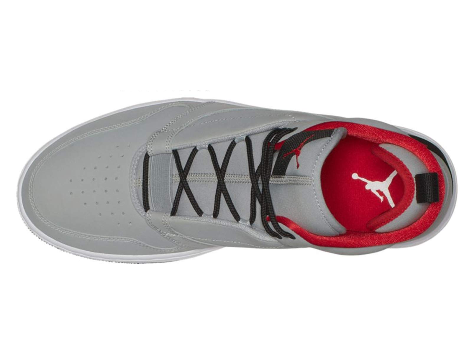 Jordan Fadeaway Mens Wolf Grey University Red Black White Nylon