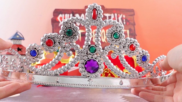 Royal Princess Crown, Prom, Party,Halloween, Cosplay, Costume Headwear, Birthday Royal King Queen Crown for Men/Women Metal Prince Crowns and  main image 3