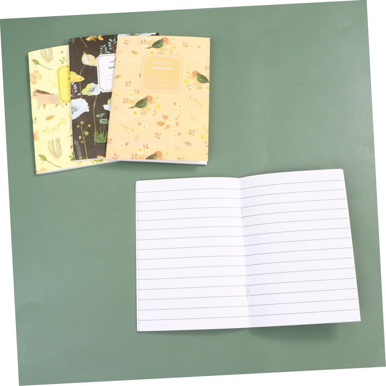 NUOBESTY 2 Ensembles Mini Cahier Carnet De Notes Petit Carnet Mini-livres Journal Livre Planificateur Quotidien Livre De Pratique 50 Pièces * 2