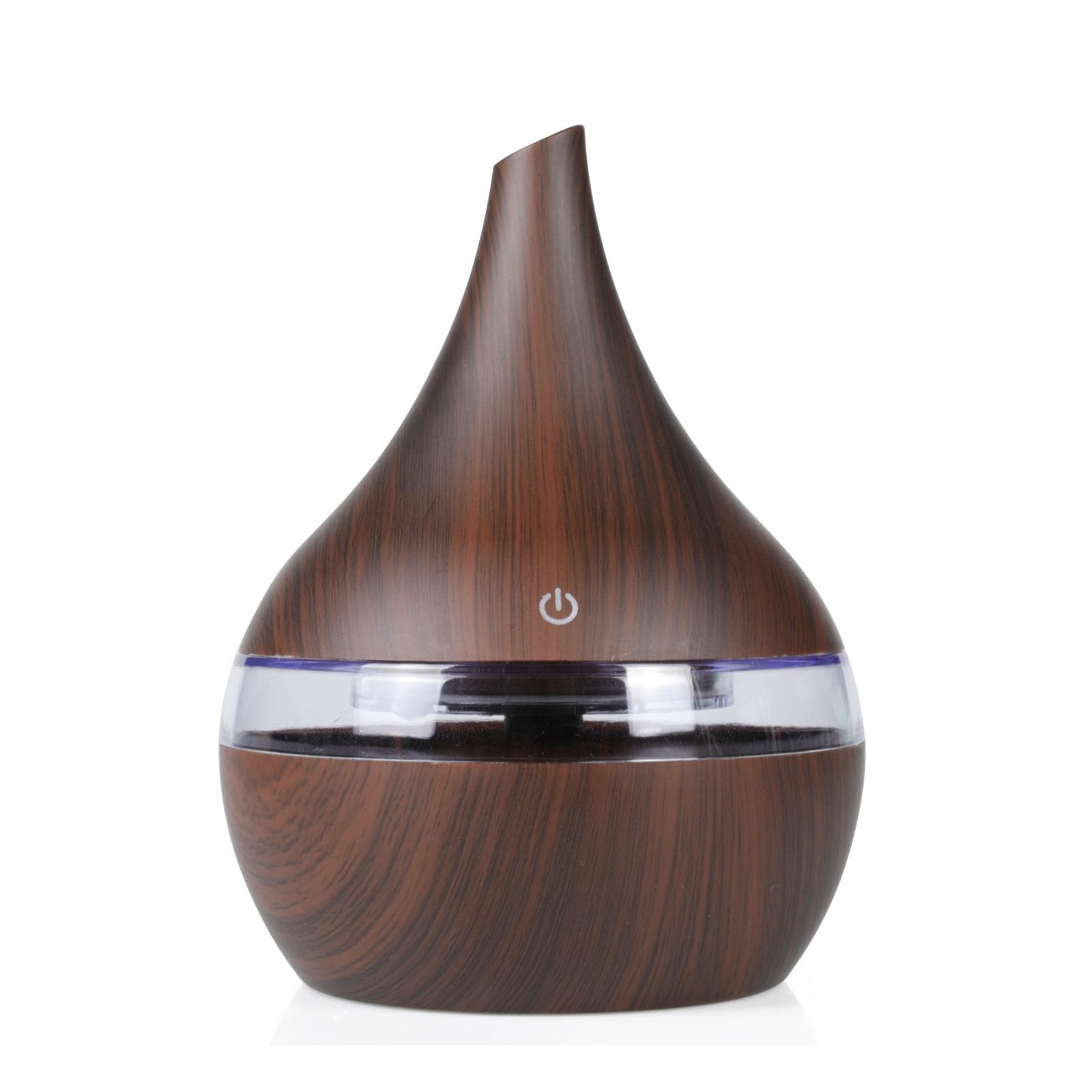 Humidificateur d'air pour table de chevet et bureau avec veilleuse RVB calme