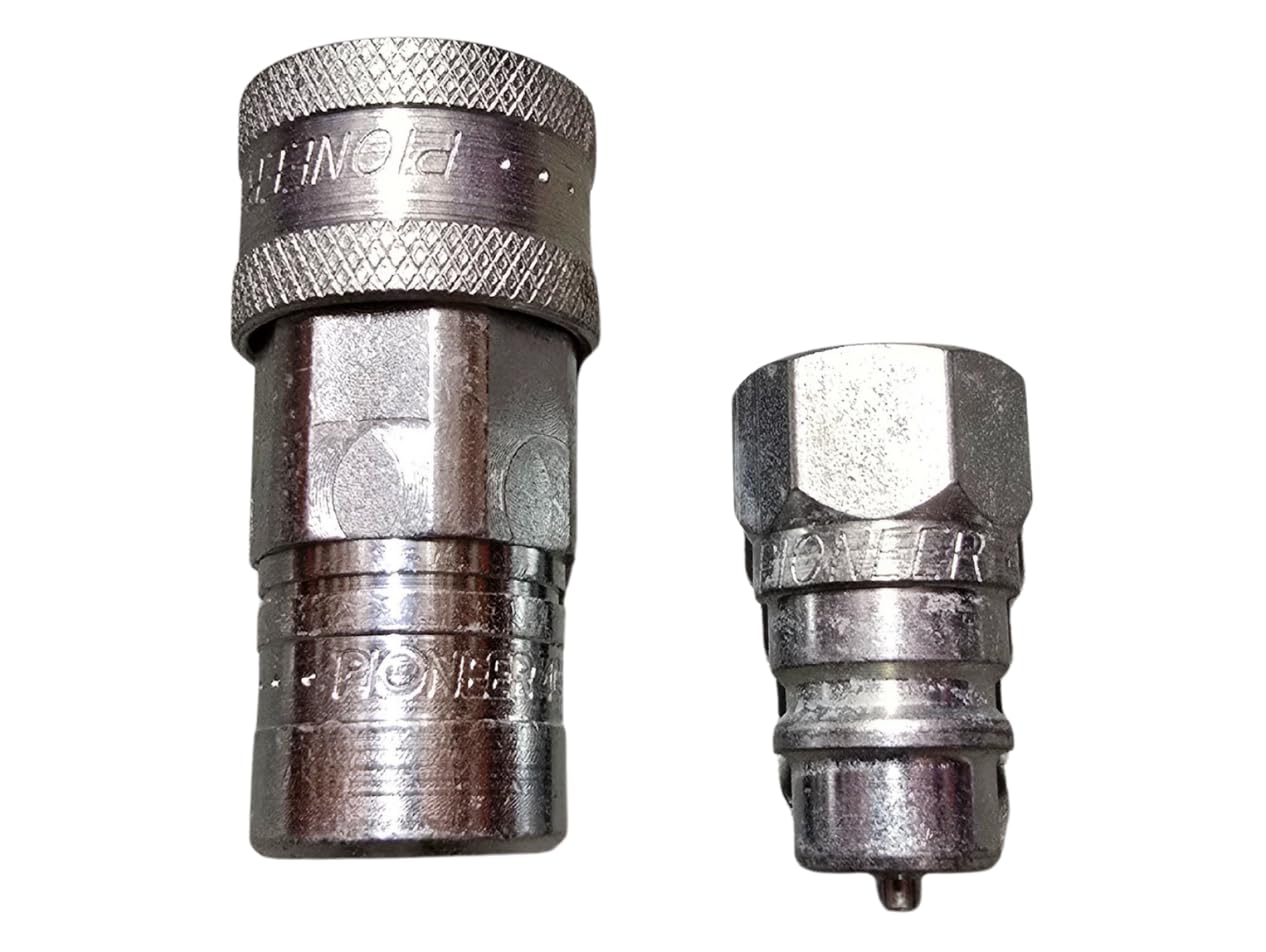 Amazon.com: Parker 4010-2P + 4050-2P Hydraulic Quick-Disconnect