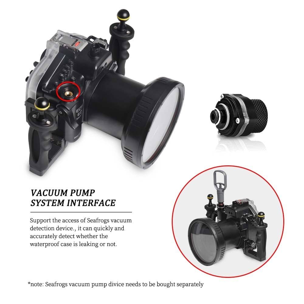 Amazon | Seafrogs 60D II [40M/130FT] 水中カメラケース Canon