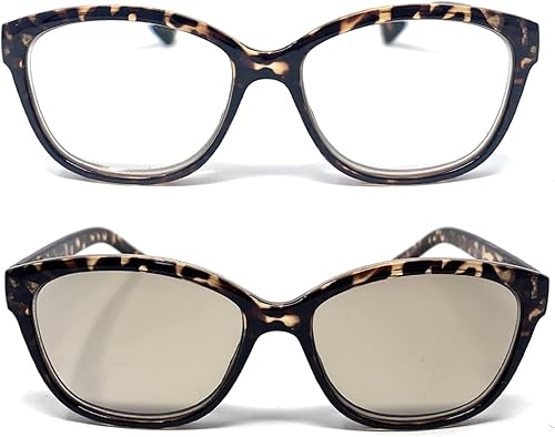 Lentes de lectura fotocromáticos de lujo, lectores de transición para damas, gafas de sol para mujer