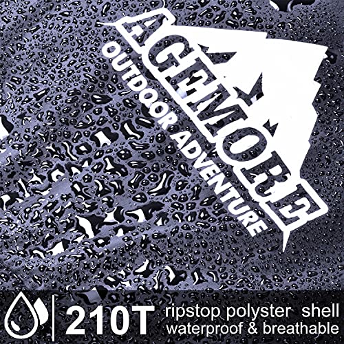 Sacco a pelo doppio, per 2 persone, per campeggio