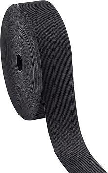AHANDMAKER Waterproof Seam Tape for Jackets Flat 45.9Ft TPU Cloth Heat Sealing Tape, 0.79 Iron-On Seam Sealing Tape for Tent Repair Fix Fabric Outdoor Jacket Rain Gear Clothing, Black