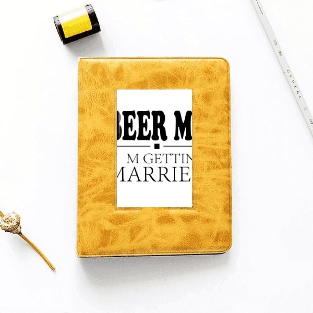 no/no Personal Status Marriage Beer Photo Album Family Wedding Picture 4x6