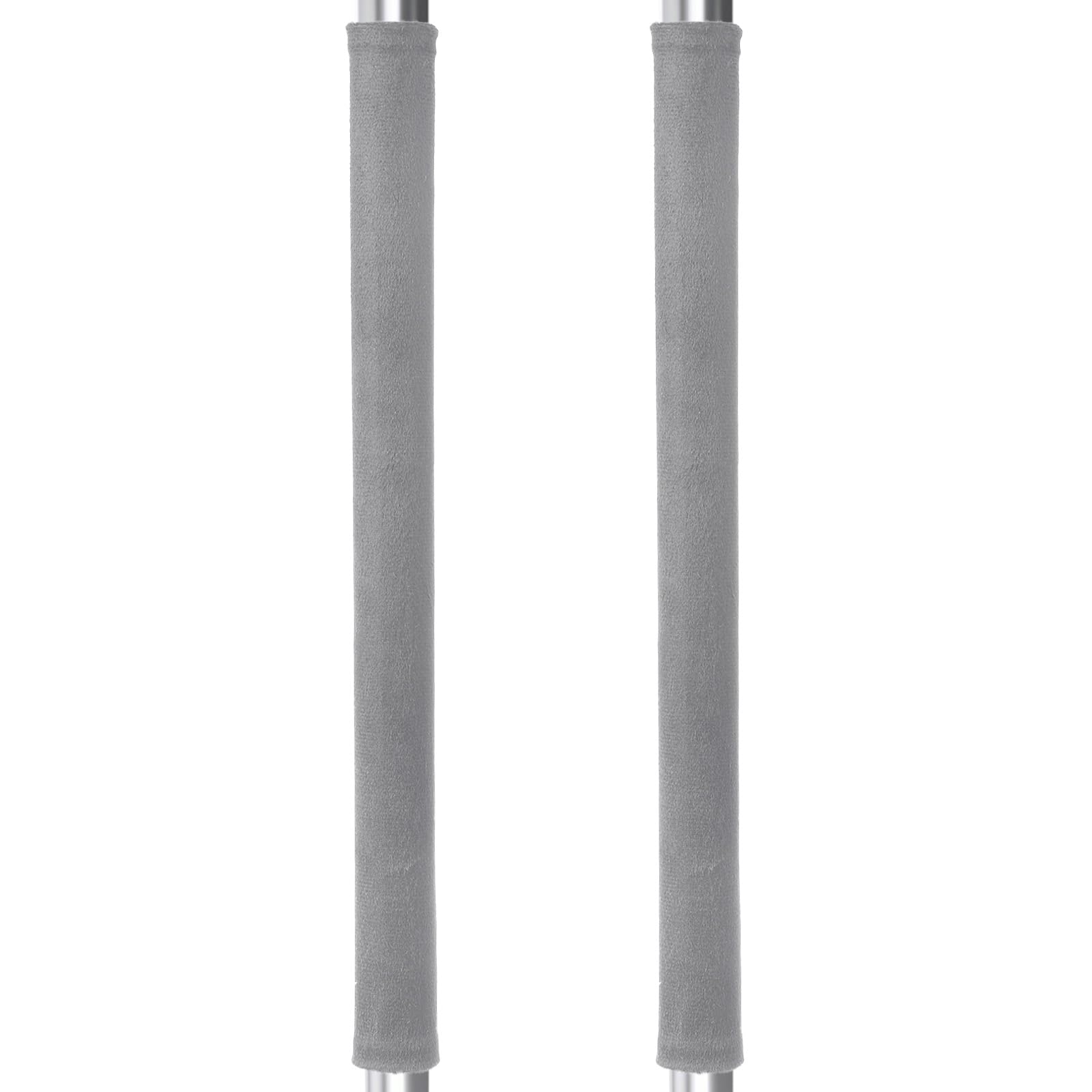 Photo 1 of Elegaperma Fridge Handle Covers - Set of 2, Gray Velvet