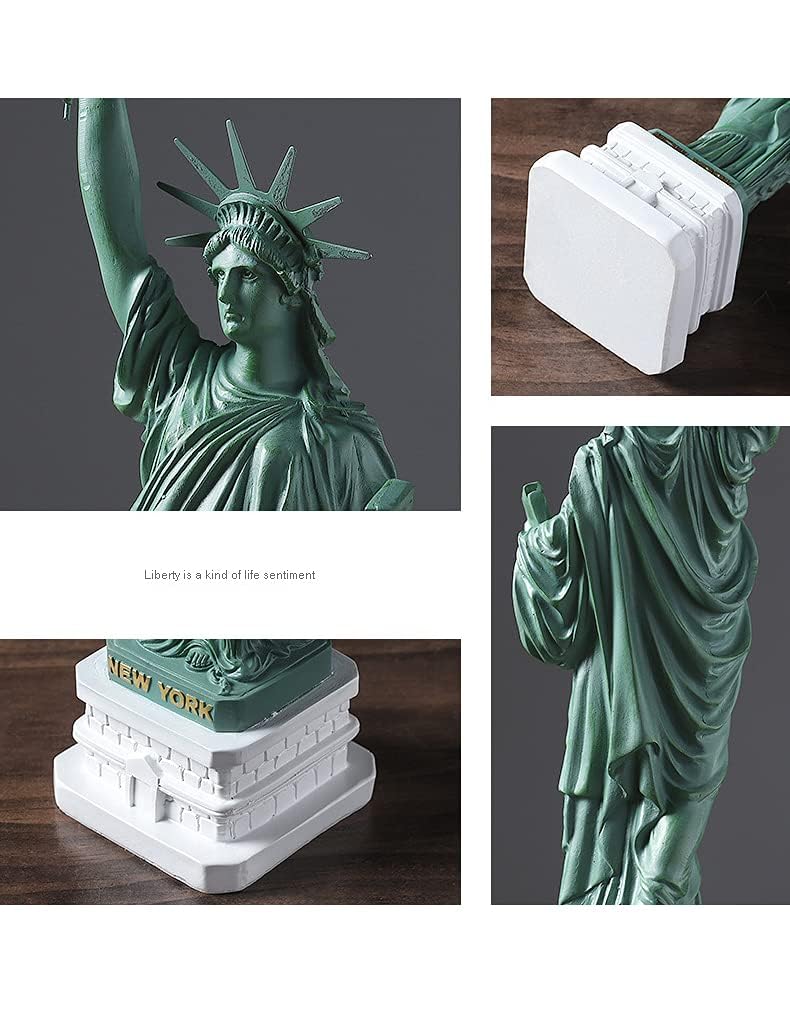 Statua della Libertà, stile retrò, creativo, statuetta per souvenir, decorazione per la casa, artigianato 27 cm