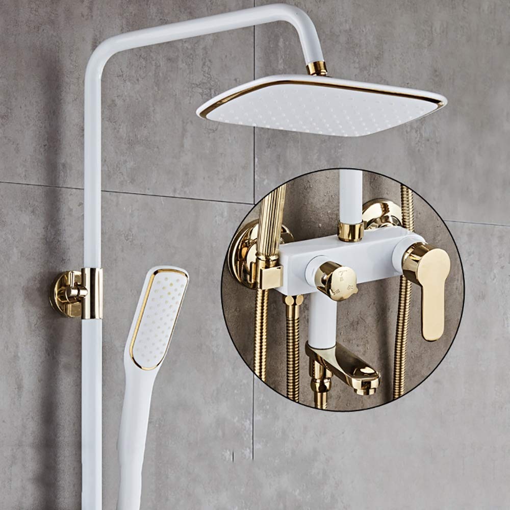 Ensemble de douche cascade avec mitigeur baignoire et douchette