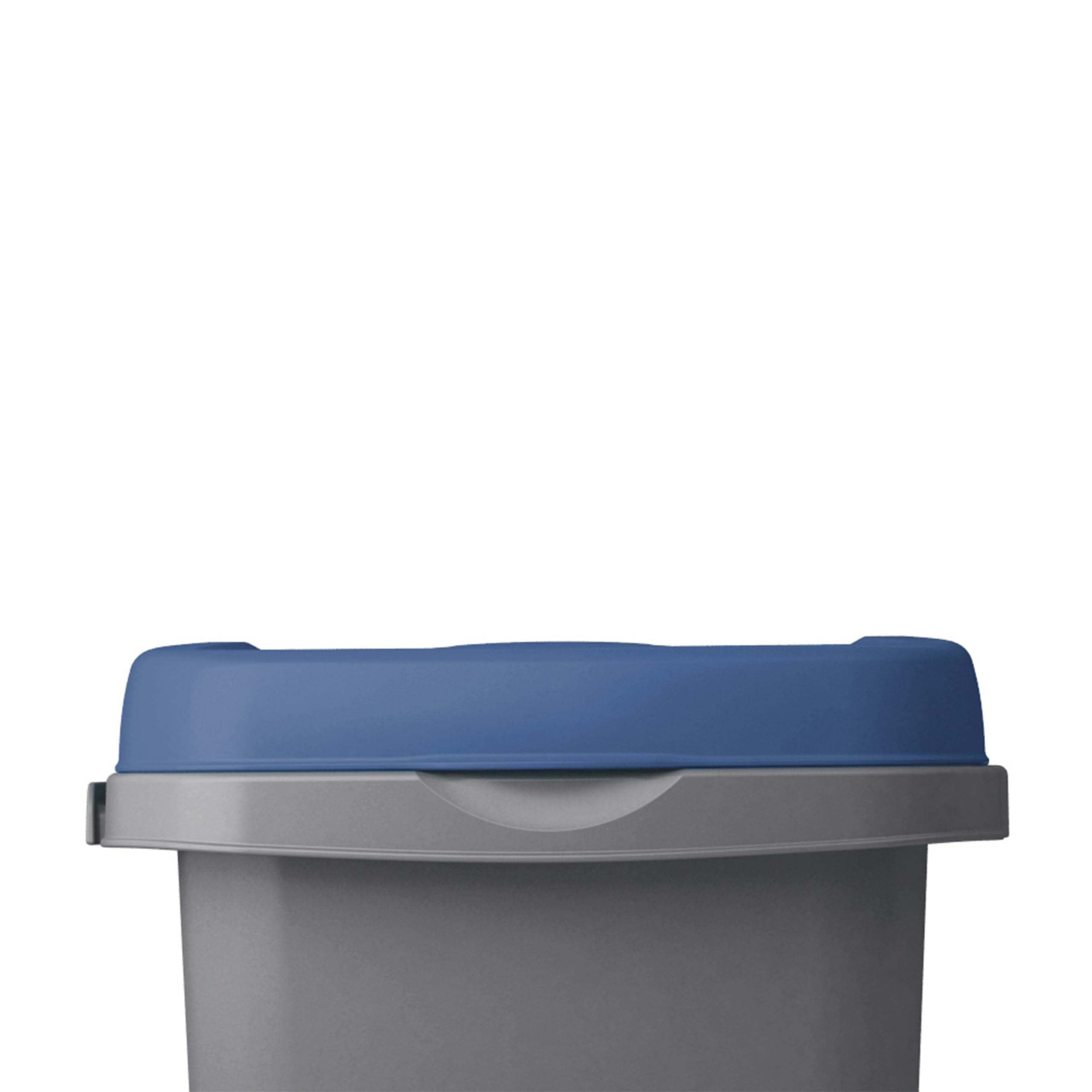 Casaria 3x Mülleimer mit Deckel 25L | 39x24 cm, geruchsdicht, Mülltrennsystem, Kunststoff, Büro, Abfalleimer, Papierkorb, Küche, Müllbeutelhalterung