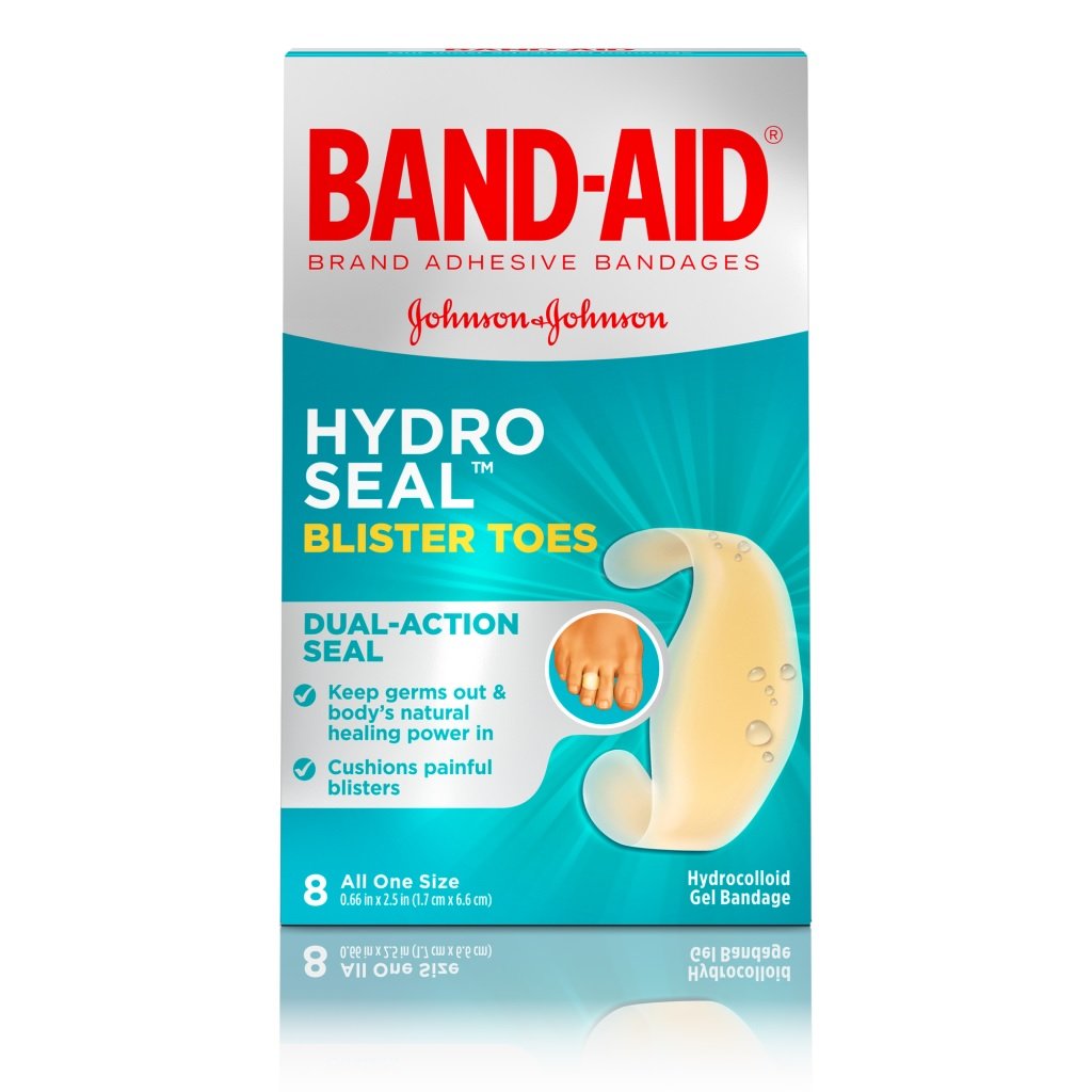 BAND AID HYDRO SEAL BLSTR TOES (Pack of 2)