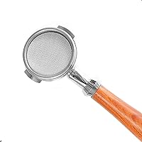 Vista 5 de 2 paquetes de pantalla de disco de espresso de 51 mm, placa de malla de filtro de café reutilizable de 1,7 mm de espesor y 150 μm para cesta