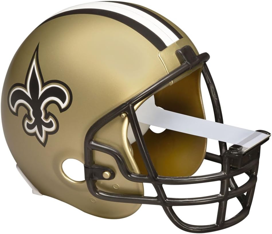 Scotch Magic Tape Dispenser, New Orlean Saints Football Helmet with 1 Roll of 3/4 x 350 Inches Tape