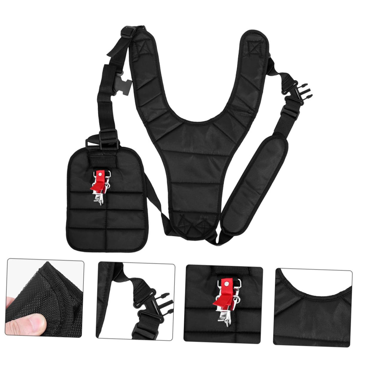 BESPORTBLE 2pezzi Cinghia Imbottita Professionale per Tosaerba Tracolla per Decespugliatori e da per Comfortevole e Stabile