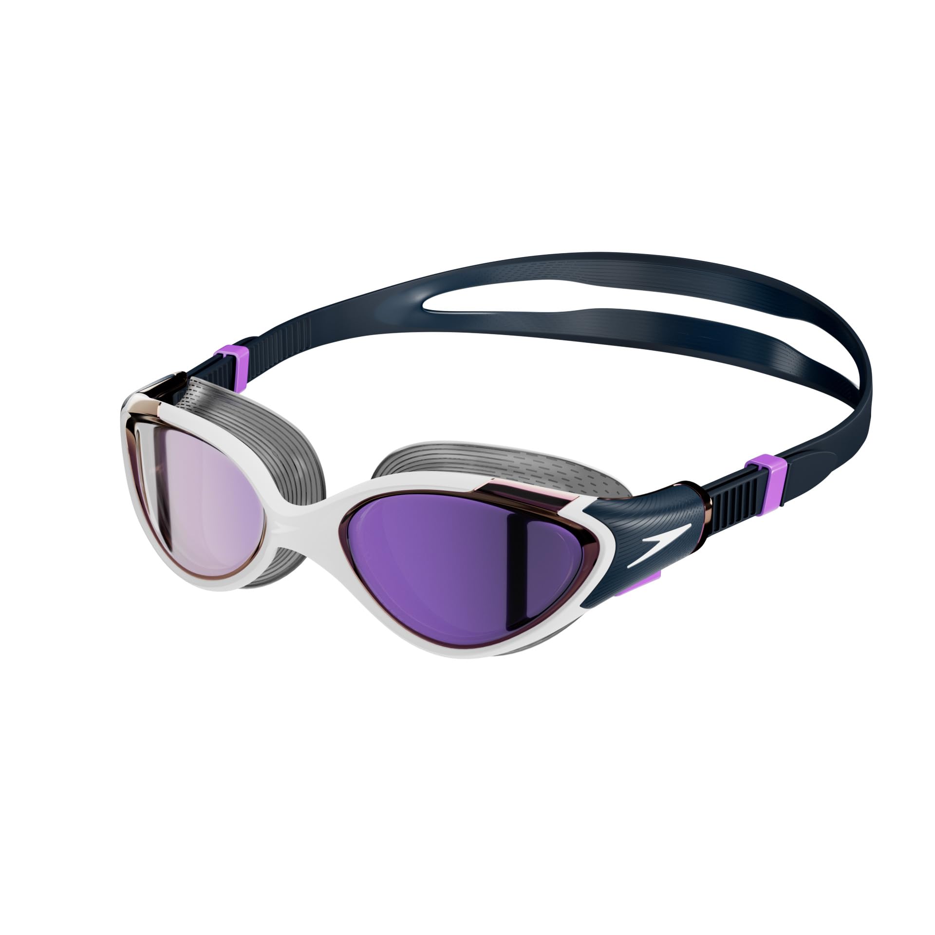 Speedo Biofuse 2.0 Mirror Gafas de natación, por Mujer, Azul/Morado, ONESZ