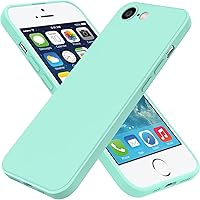 Vista 12 de Funda para iPhone SE de 3ª generación 2022, iPhone SE 2020, iPhone 7/8, funda de goma de gel de silicona líquida, funda protectora antideslizante