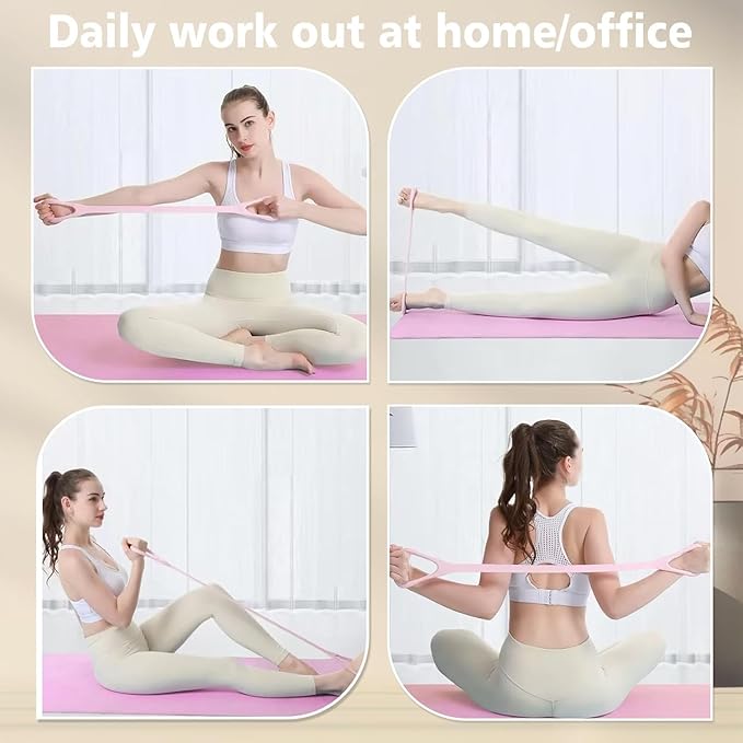 Set Pilates 15 Piezas con Pelota, Aro, Pesas y Bandas de Resistencia miniatura 7