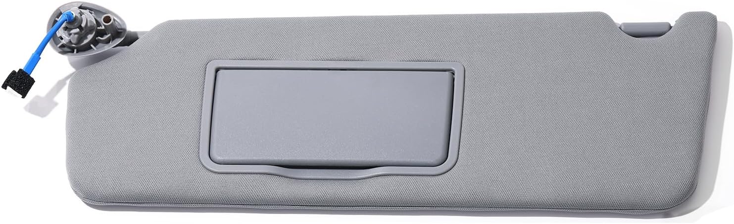 Left Driver Side Sun Visor Compatible with Honda Pilot 2017-2021, Ridgeline 2018-2020, Sun Shade Replace PN. 83280-TG7-A12ZB, Driver Left Side SunVisor Gray