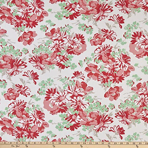 Premium Lori Holt 108-Inch Wideback Fabric in Cayenne - Versatile Quilting & Crafting Essential, Sold by the Yard