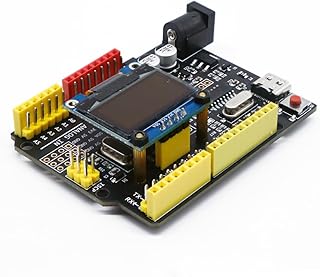 ATmega328P CH340 Development Board Improved Type-C Interface with 0.96inch OLED Screen Compatible with Arduino UNO R3 Board Kit for Starter