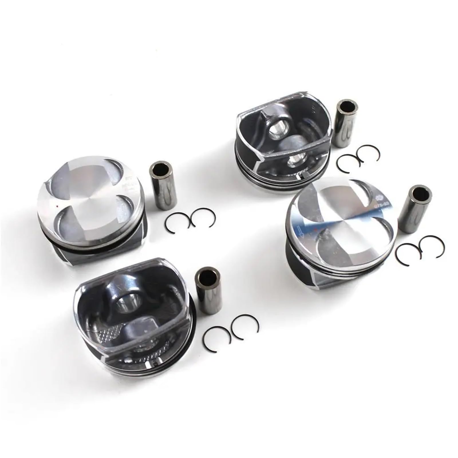 Anello Pistone Kit 4 pistoni e fasce elastiche motore N12 11257589348 da 77mm STD per MINI per Cooper Sostituire