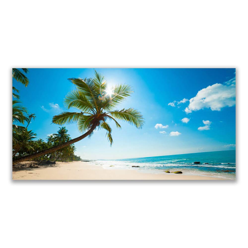Tableau déco mural moderne Tulup en verre acrylique 120x60cm pour illuminer un mur