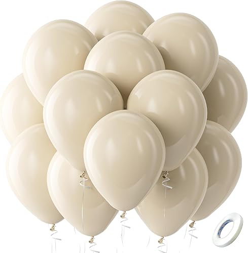 Bezente - Globos de 12 pulgadas de látex redondos para Acción de Gracias, cumpleaños, bodas, despedidas de soltera y revelación de género, aptos