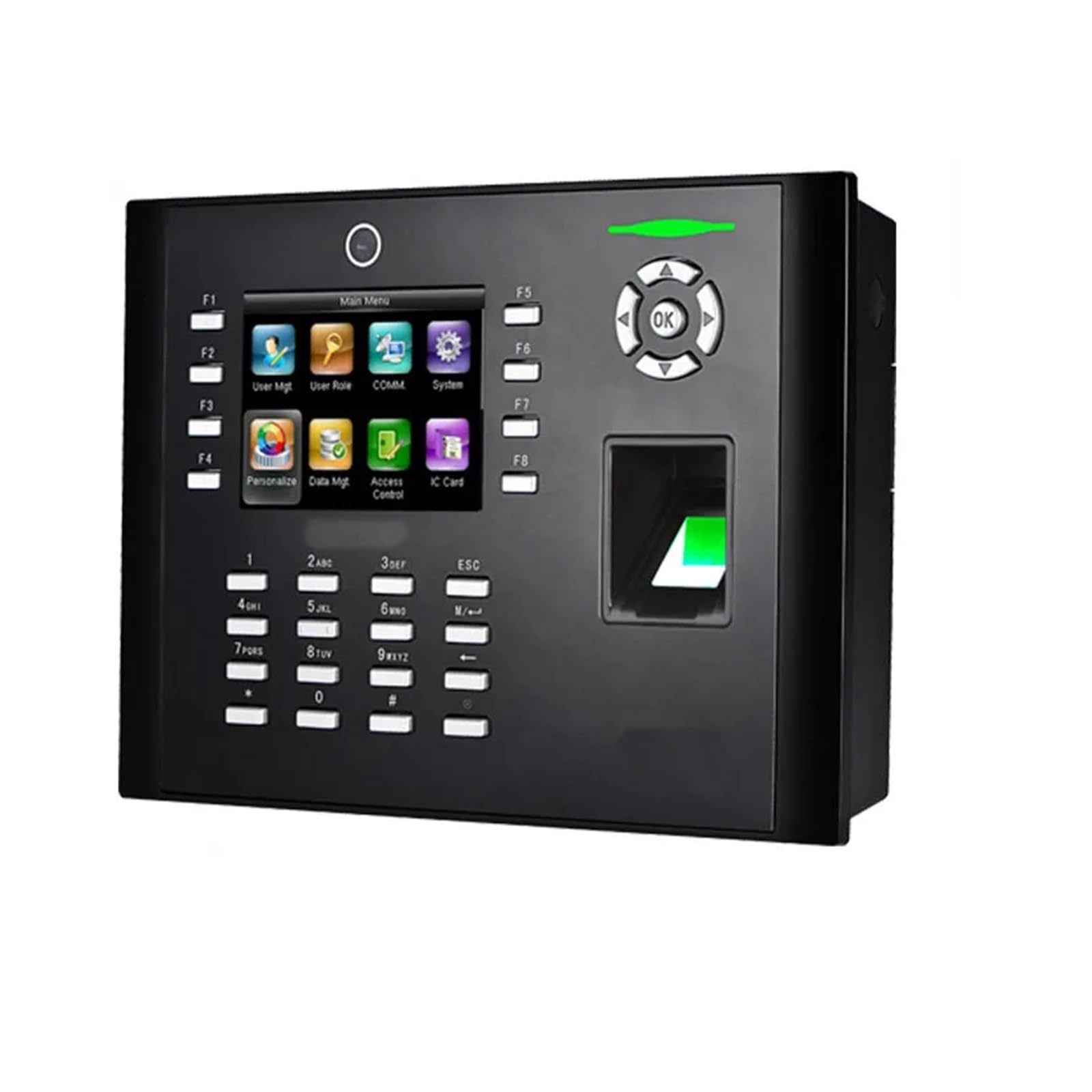 Orologio for le piccole imprese di controllo accessi for macchine di controllo accessi for server Web di controllo accessi for porte con telecamera WIFI opzionale Per uffici, fabbriche, hotel, scuole