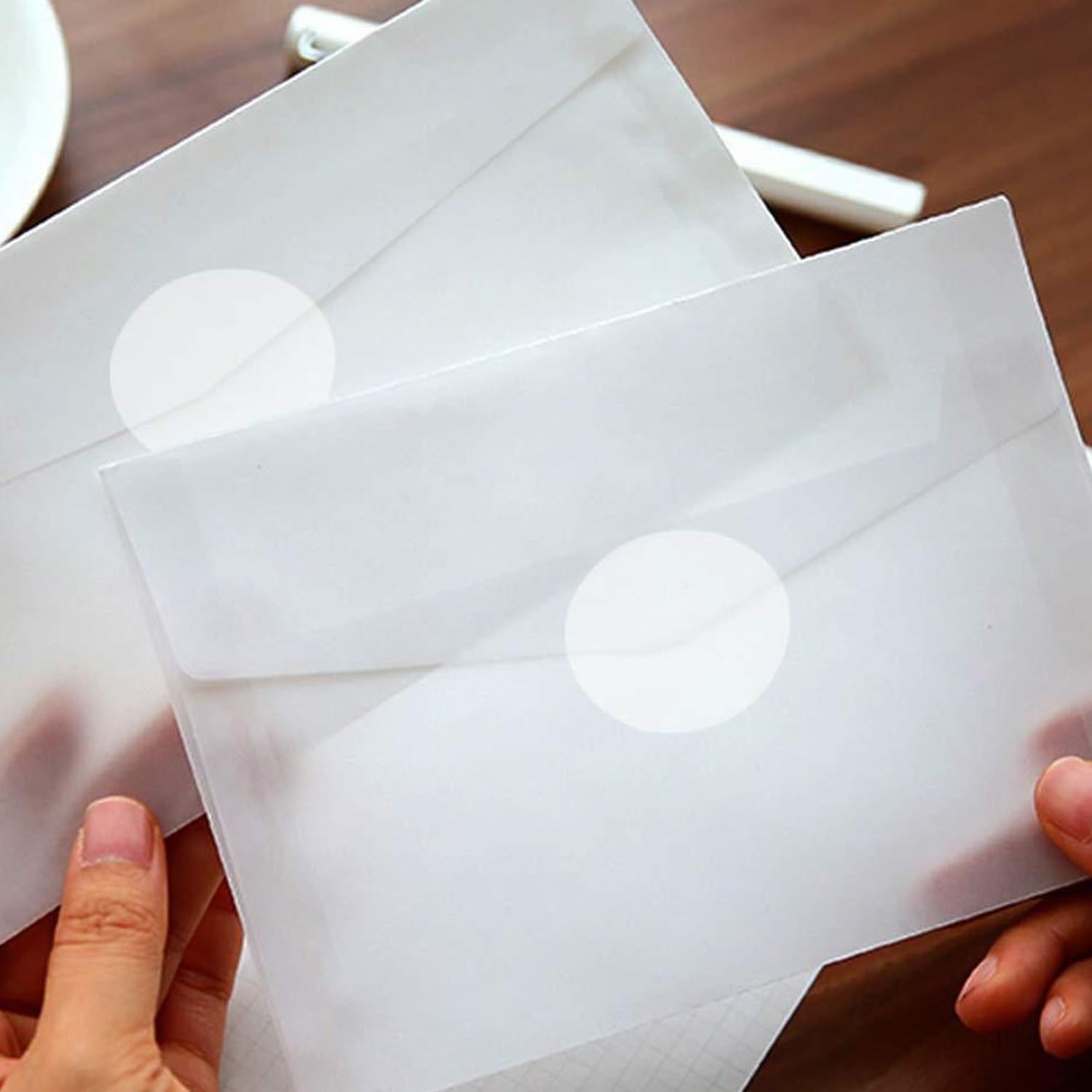 Adesivi Adesivi Rotondi Trasparenti Isolati Su Sfondo Trasparente Etichetta Adesiva Rotonda In Plastica Stropicciata Con Effetto Incollato 10230301 - Foto 5