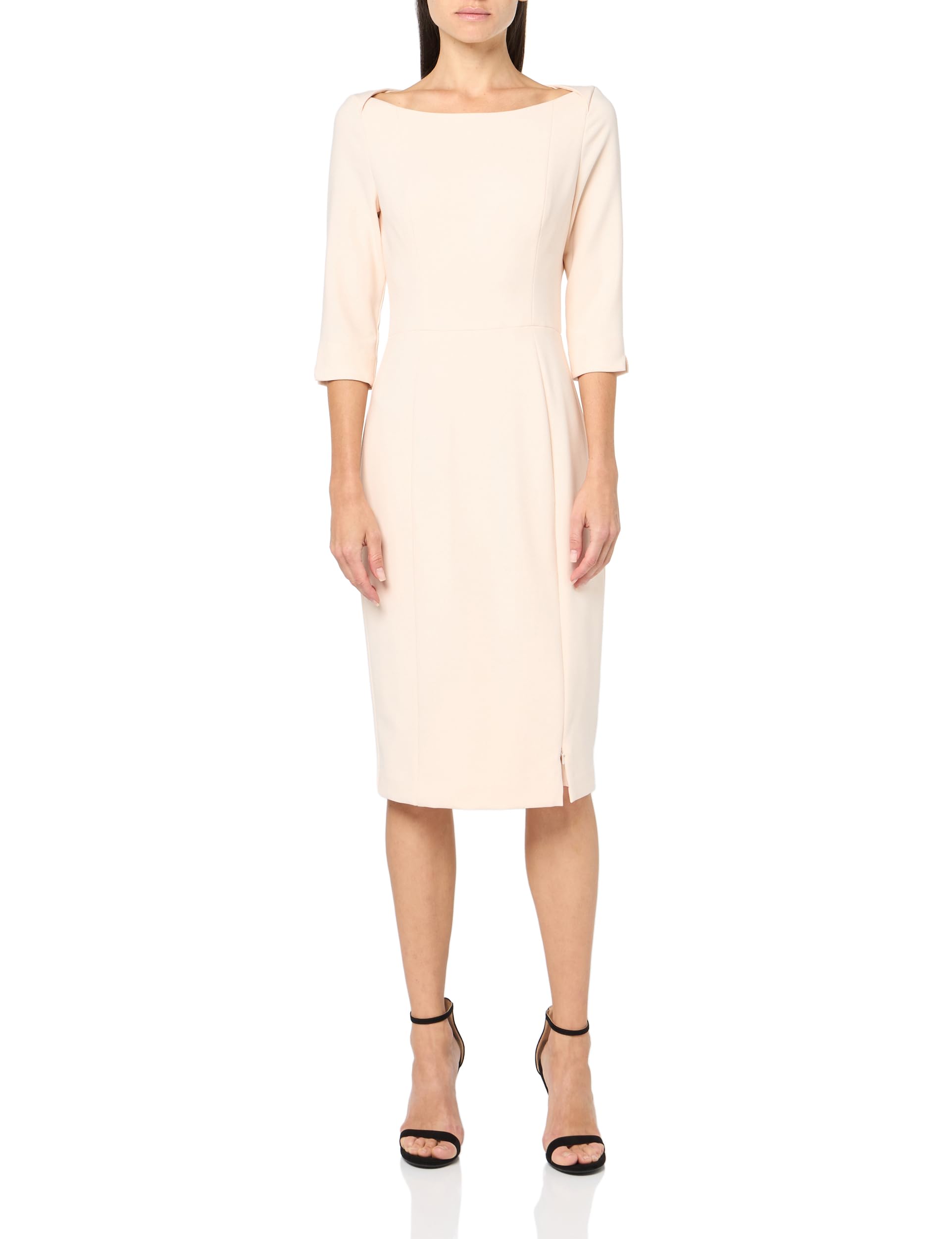 Black Halo Women's Marissa Sheath Dress: 0 Buttercream