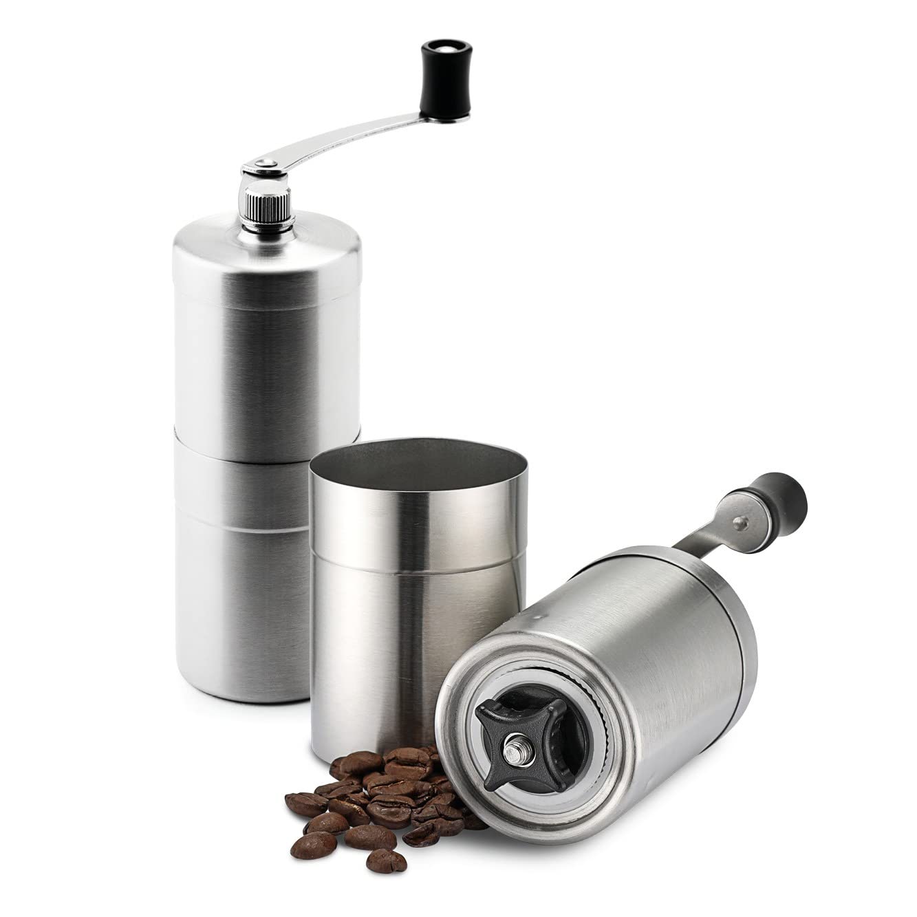 Weis "Compact Coffee Grinder, Silver