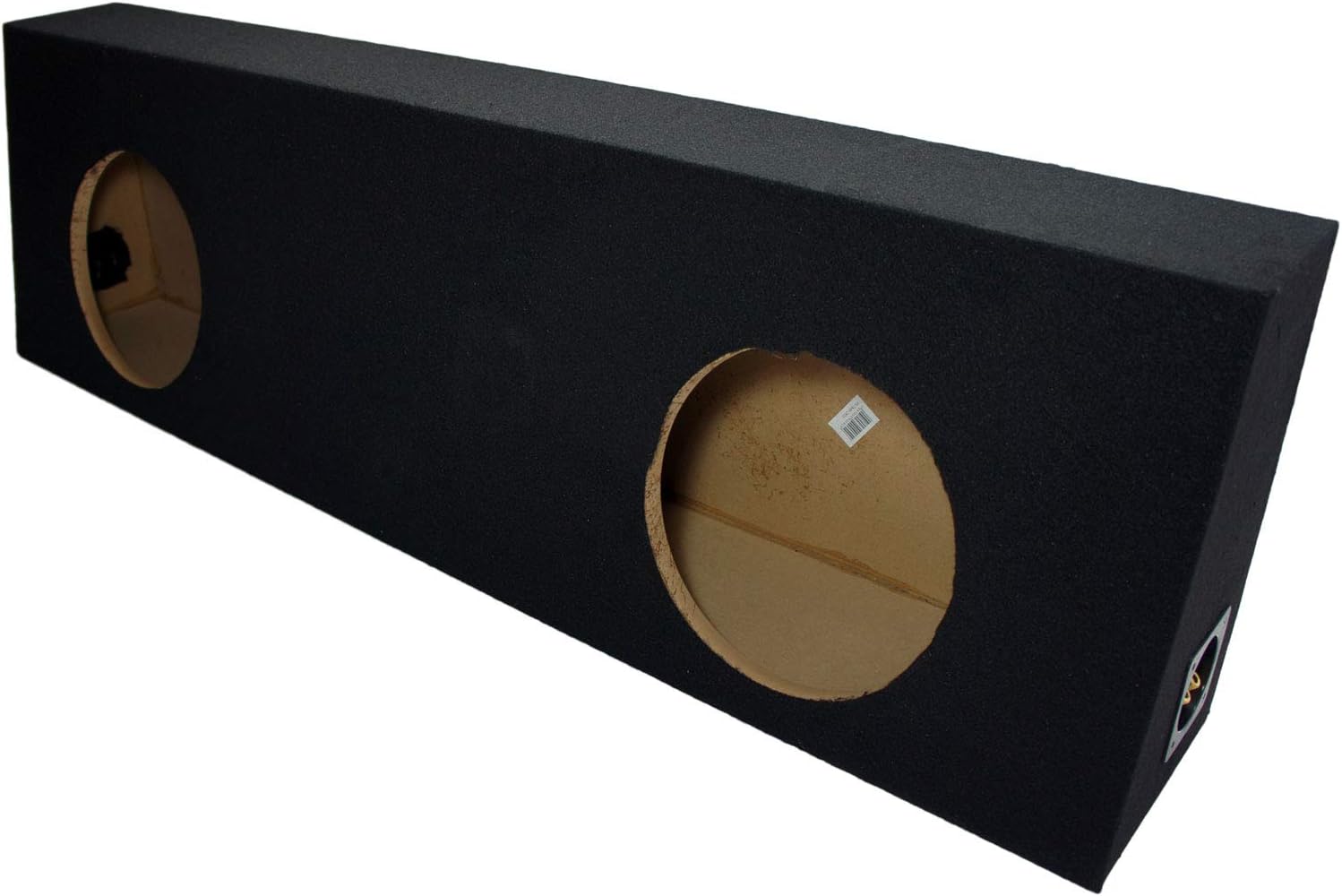 محفظه بلندگوی مشکی ASC Dual 10 "Subwoofer معمولی کابین کابین استاندارد معمولی بسته شده در زیر جعبه بلند