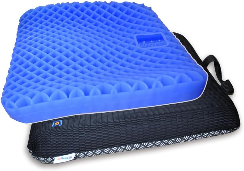 bingyee Orthopedic Gel Seat Cushion for Pressure Relief