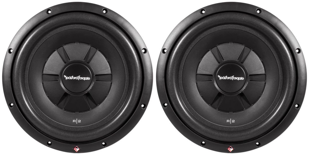 Rockford Fosgate 12インチウーファー 2個セット Amazon.co.jp: 2) Rockford Fosgate P2D2-12 12インチ 1600