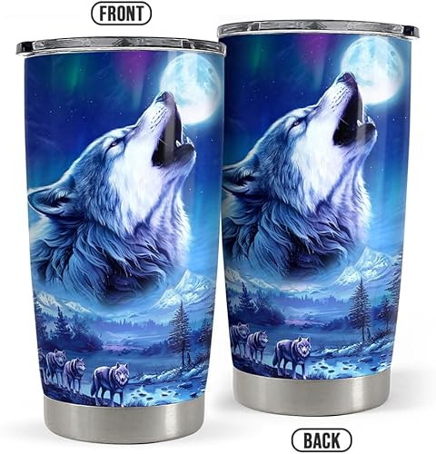 Vista 80 de SANDJEST Vaso de dragón divertido de 20 onzas, de acero inoxidable, aislado, taza de viaje, taza de café, regalo para hombres y mujeres, amantes