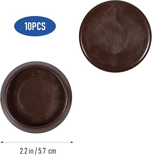 Miniatura 3 de Cabilock 30 unidades, tapones de madera dura, antideslizantes, protectores de suelo para Pascua, cesta de Pascua, patas de cama, patas de cama,