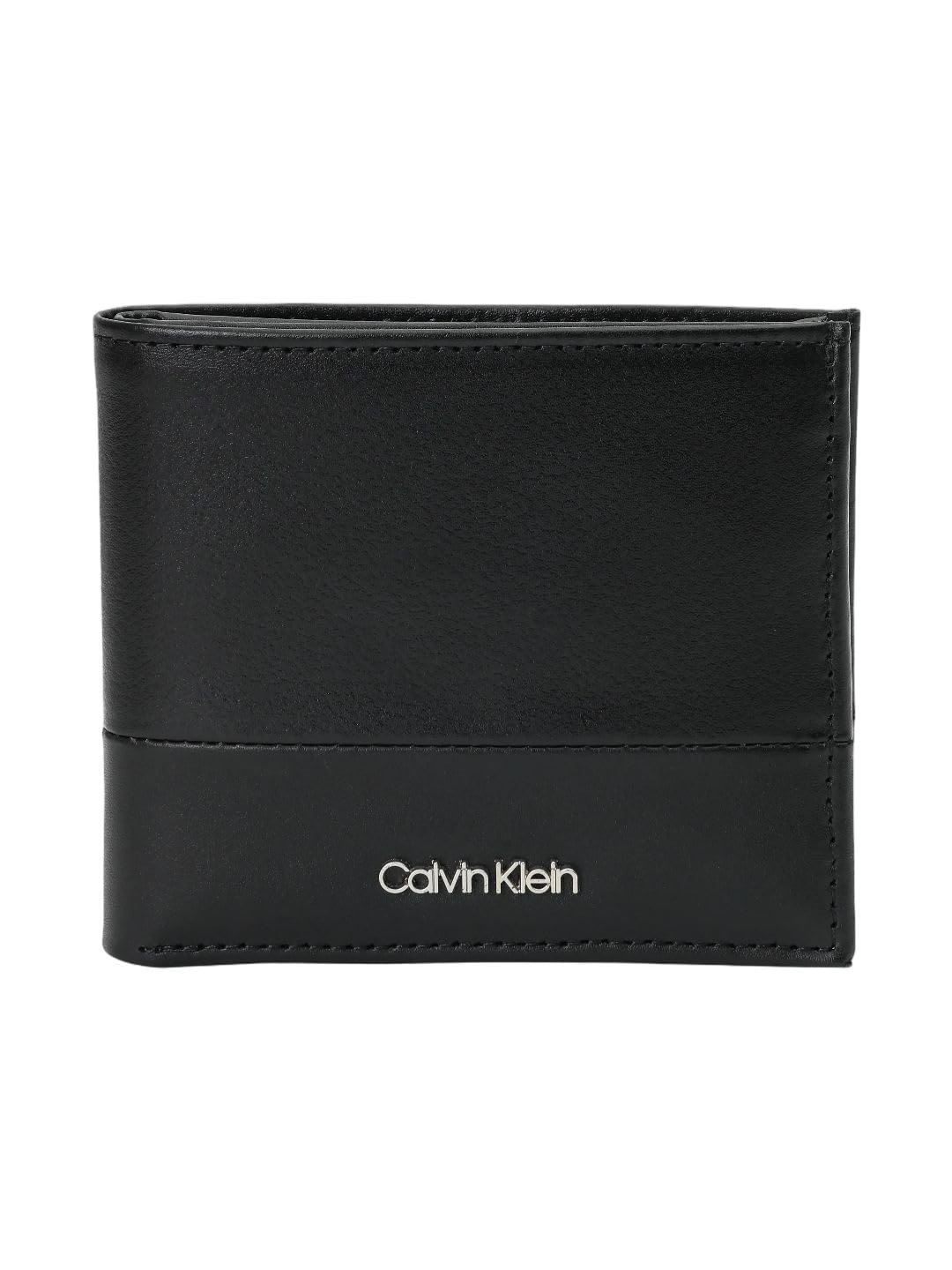 calvin klein Solid Brown Leather Bi-Fold Wallet-picture-25