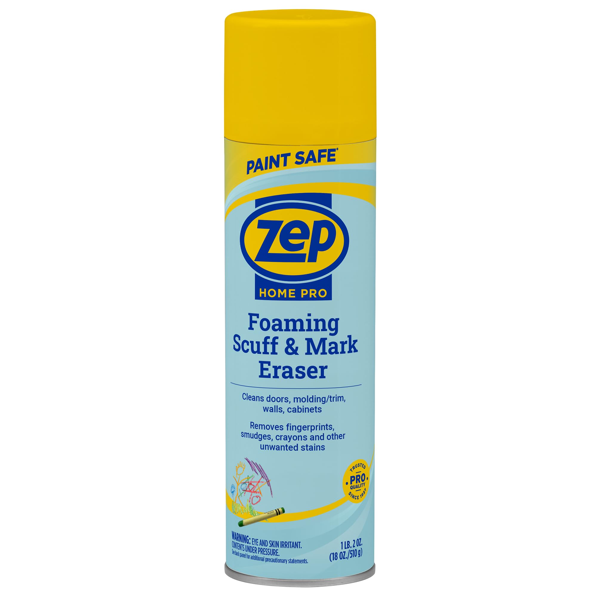 Amazon.com: Zep Home Pro Foaming Scuff & Mark Eraser, Paint Safe