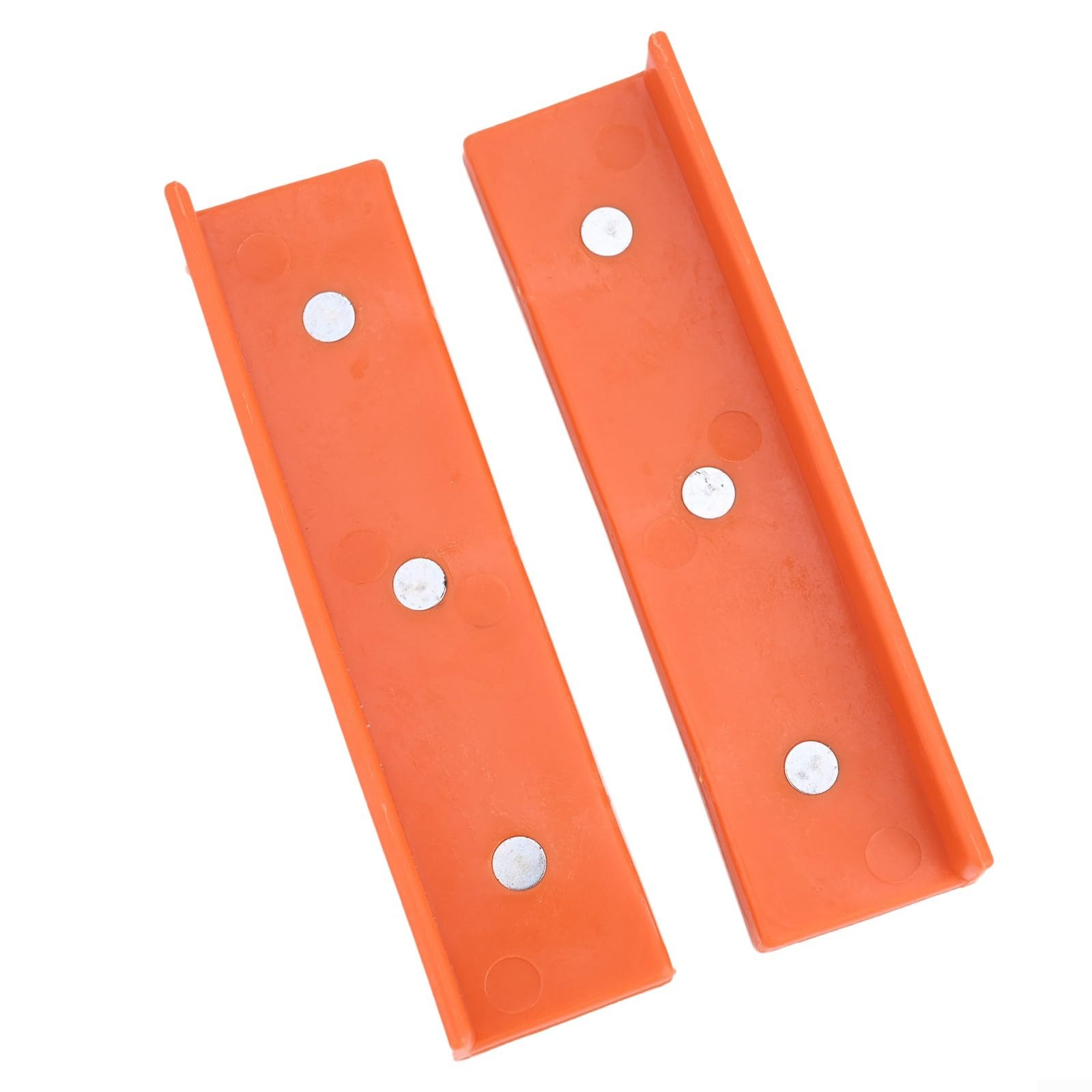 Ganasce magnetiche per morse 10,2 cm in gomma morbida arancione