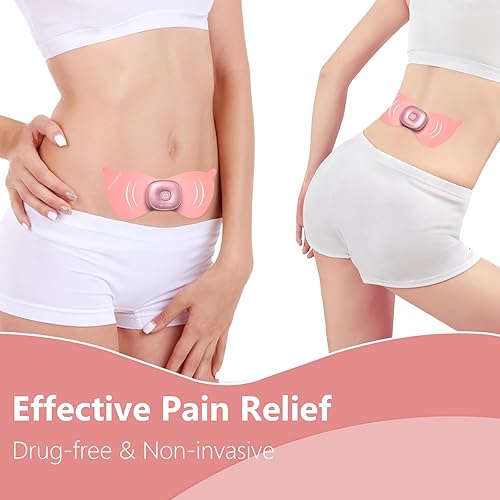 Miniatura 2 de Comfytemp Unidad TENS inalámbrica estimulador muscular para terapia de alivio del dolor, aplicación inteligente TENS máquina para calambres