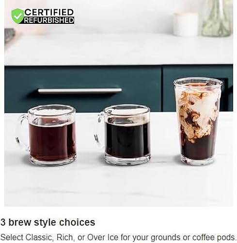 Miniatura 5 de Ninja CFP105 DualBrew - Cafetera caliente y helada, color negro, paquete renovado con paquete de protección mejorada CPS de 2 años