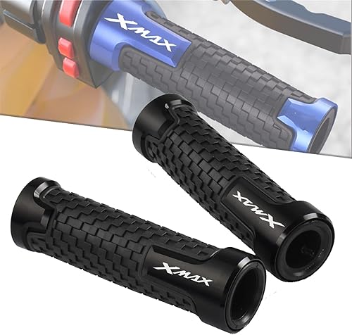 Miniatura 5 de Motorcycle for Y&AMAHA Xmax 125 250 300 400 Motorcycle Handlebar Grips Racing Handle Grips Aluminium Comfortable Soft Rubber Hand Bar Grip