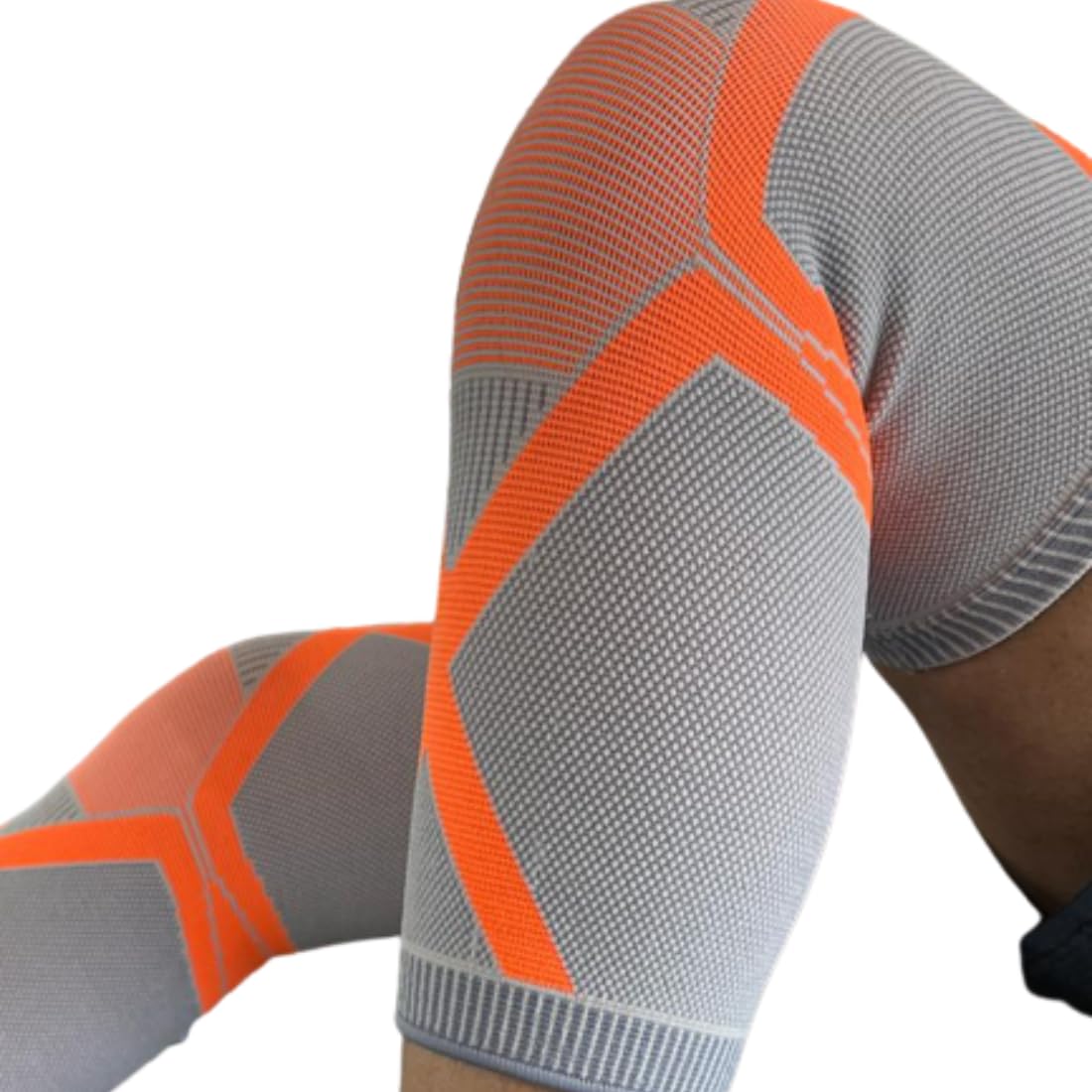 LOMO Knee Support for Men & Women, Knee Caps for Pain Relief, Running, Hiking, Sports, Durable Knee Sleeves, Knee Pads for Adults Knee protection Sleeves for Sports Gym Leg Knee support brace - Red, Size Medium (Medium) 2 61PR2dZrlXL. SL1100