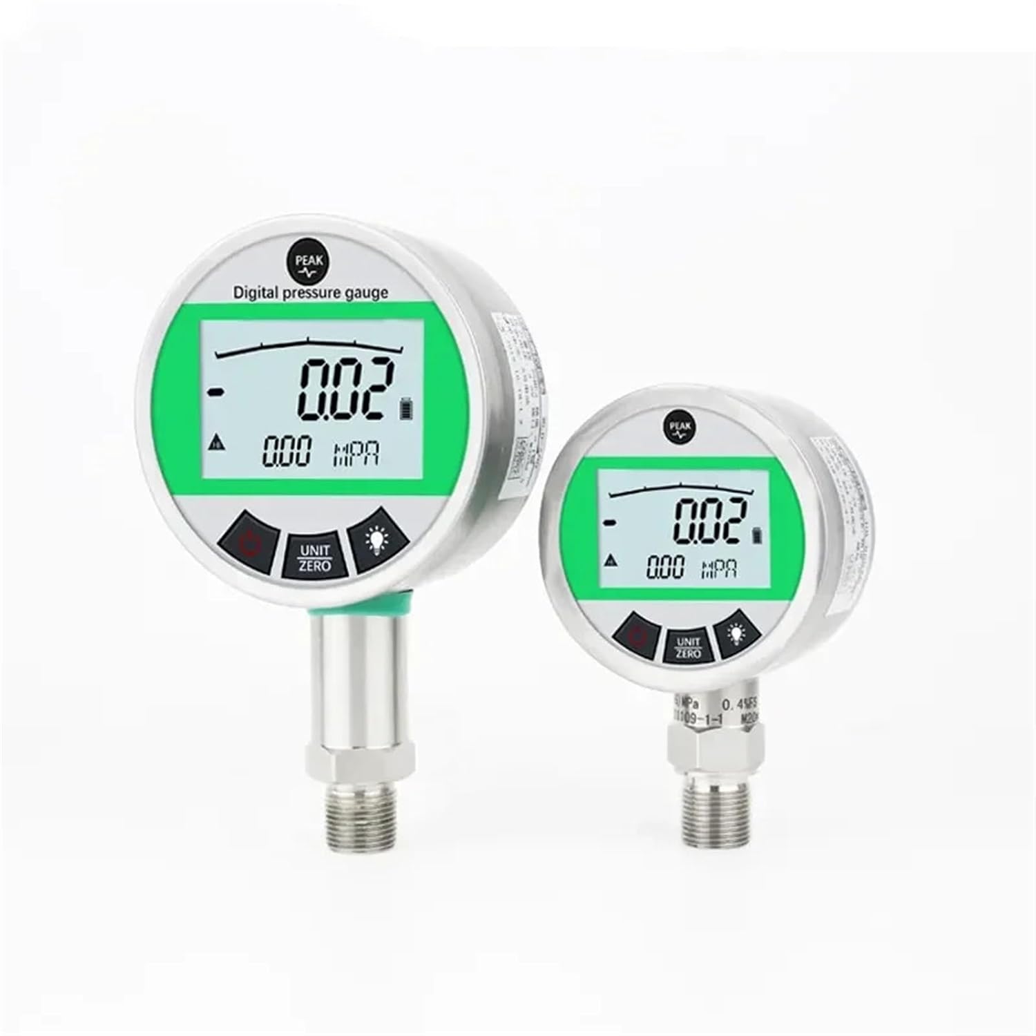 Intelligent Digital Pressure Gauge YS80BF Stainless Steel Seismic Digital Vacuum Gauge Water Pressure