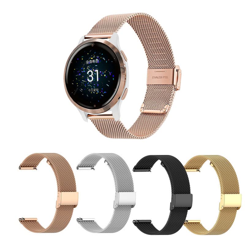 Correa de acero inoxidable con eslabones ajustables Watch Band 4S 2