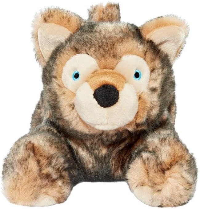Miniatura 3 de Fluff & Tuff Lobo Wolf Pup - Juguete de peluche para perro, todos los tamaños de raza