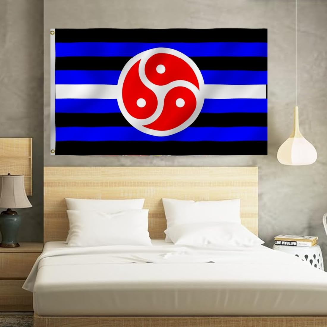 BDSM Rights Flag 2X3FT, BDSM Pride Flags,Both Sides Printed, Men Women Banner,Vibrant Colors, Double Stitched with 2 Brass Grommets, Bar Garden Street Decoration, GYM, Office Decor,Indoor Outdoor Use,Gifts. (BDSM, 2x3ft)